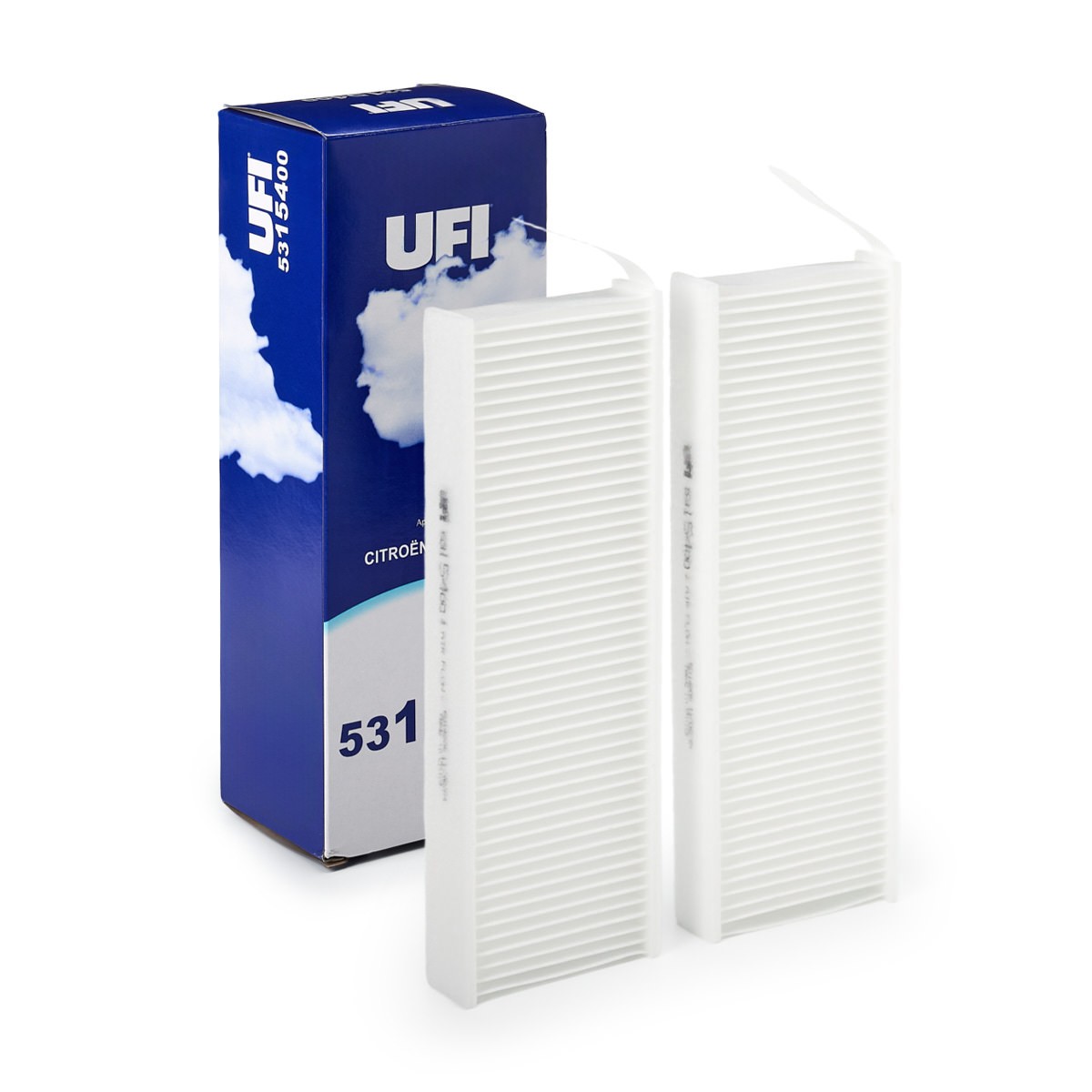 UFI Filter, salongiõhk 53.154.00 53.154.00 Salongifilter TOYOTA HIACE UFI