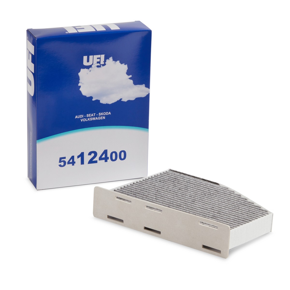 UFI Interieurfilter 54.124.00 prijs Interieurluchtfilter Volkswagen 7N1, 7N2 54.124.00 UFI
