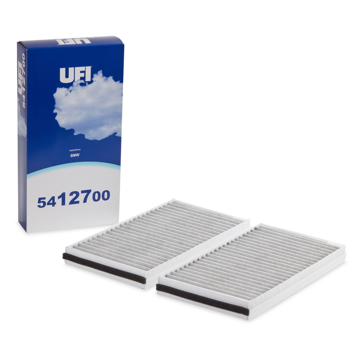 Filter, salongiõhk UFI 54.127.00 UFI 54.127.00: Salongifilter BMW 6. Seeria 2003