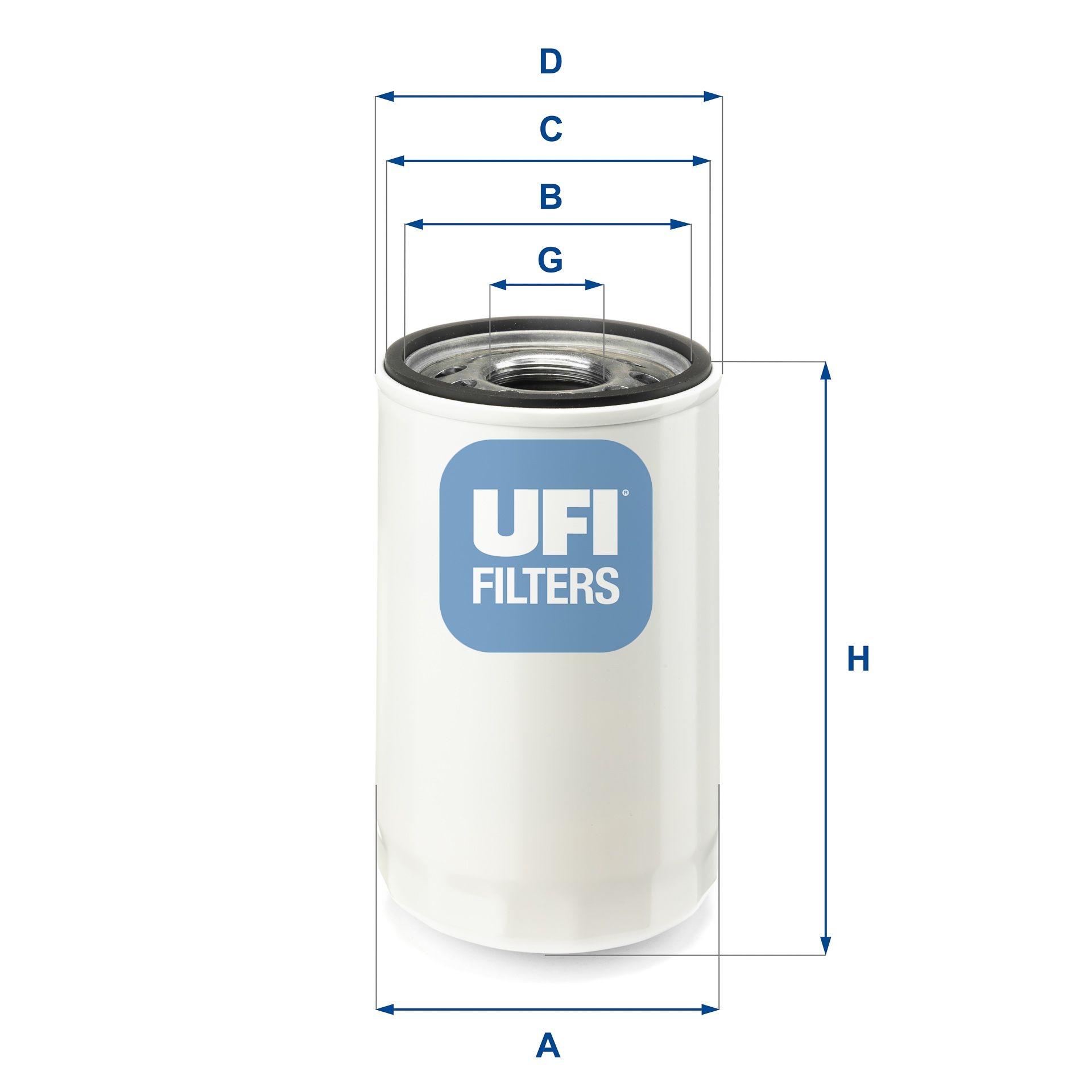 UFI Filter, servostyring 80.041.00 Hydraulikkfilter UFI CABSTAR 80.041.00 billige