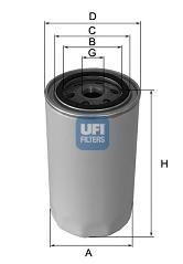 UFI Filter, servostyring 80.044.00 UFI 80.044.00 originale Hydraulikkfilter Seat Ibiza IV Sportcoupe hva koster