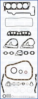 AJUSA Full Gasket Set, engine 50007200 AJUSA 50007200 Renault Trafic Campervan crankcase gasket set cost
