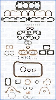 AJUSA Tetnings helsett, motor 50016300 AJUSA 50016300 Tetnings helsett motor Fiat Panda 169 billige