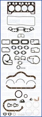 AJUSA Motor pakking, complete set 50022800 AJUSA Motorpakking, set VOLVO 50022800