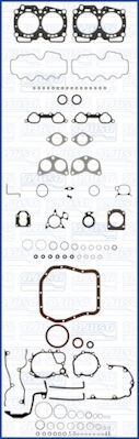 AJUSA Motor pakking, complete set 50125500 Subaru VANILLE Bus Complete pakkingsset motor AJUSA 50125500