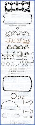 AJUSA Komplet pakningssæt, motor 50142300 AJUSA 50142300 Komplet pakningssæt BMW X4 originale
