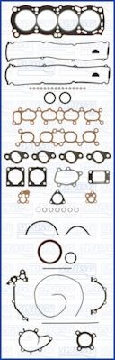 AJUSA Tihendite täiskomplekt, Mootor 50166200 AJUSA 50166200 Vändaraamitihend Nissan Patrol K160 originaal hind