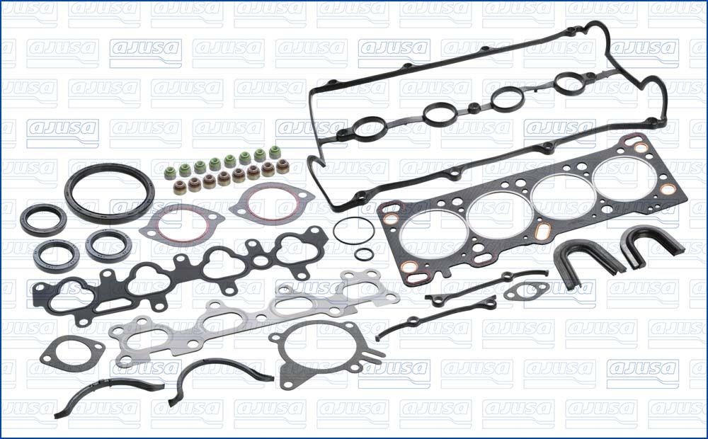 AJUSA Hel packningssats, motor 50216200 AJUSA 50216200 Packningssats vevhus Mazda 323 BF original