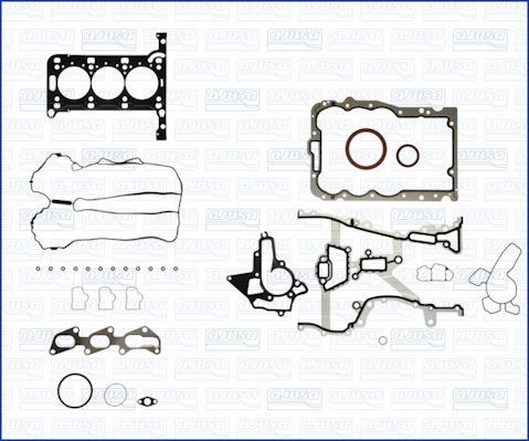 AJUSA Motor pakking, complete set 50281000 AJUSA 50281000 Motorblokpakking Corsa D prijs