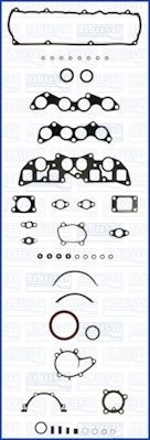 AJUSA Hel packningssats, motor 51008100 AJUSA 51008100 Packningssats vevhus Nissan Sunny Traveller Y10 original