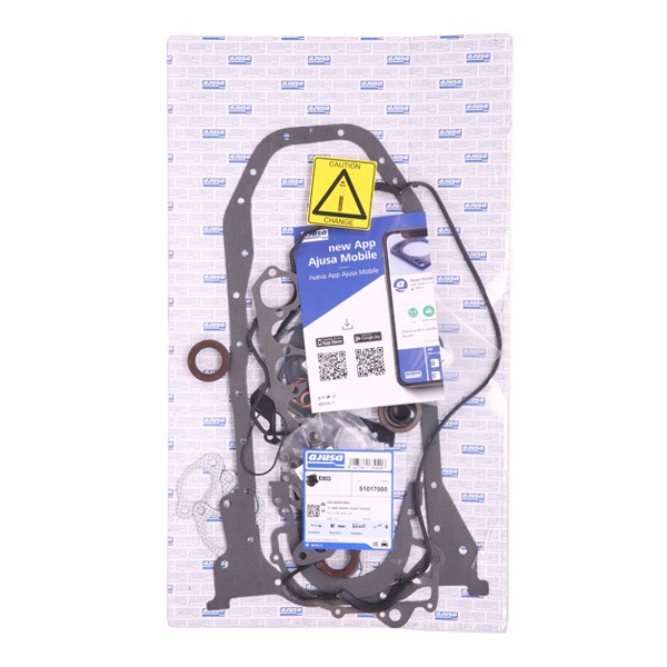AJUSA Tihendite täiskomplekt, Mootor 51017000 AJUSA 51017000 Tihendite täiskomplekt, Mootor