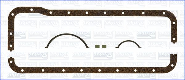 AJUSA Gasket Set, wet sump 59003100 AJUSA 59003100 Ford Sierra MK2 oil sump gasket cost