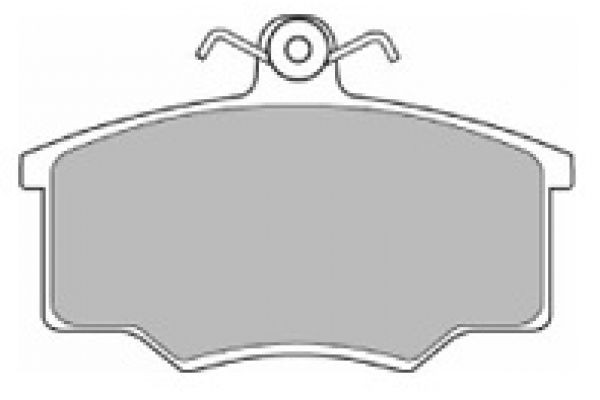 MAPCO Bromsbelägg 6138/1 MAPCO 6138/1 bromsklossar Audi 80 B1 pris