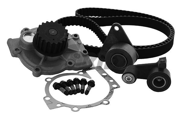 AIRTEX Water pump and timing belt kit WPK-146501 AIRTEX WPK-146501 VOLVO 960 II Saloon (964) drive belt kit replacement