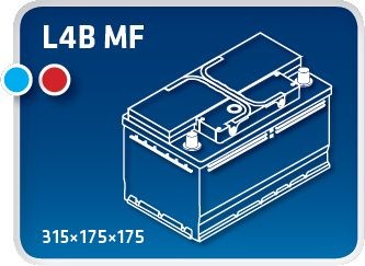 IPSA Batterie TM82P TM82P Batterie de voiture IPSA PORSCHE CAYMAN