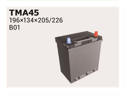 IPSA Startbatteri TMA45 IPSA TMA45 Startbatteri