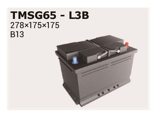IPSA Batterie TMSG65 Mercedes-Benz CLA Batterie Start & Stop IPSA TMSG65