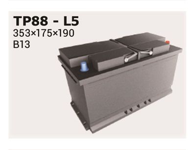 IPSA Starterbatteri TP88 TP88 Bilbatteri IPSA OPEL GRANDLAND X
