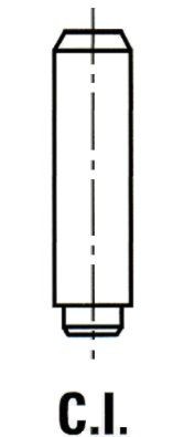 IPSA Guide de soupape VG070000 IPSA VG070000 d'origine Guide de soupape / joint / réglage Doblo II Camion plate-forme/Châssis (263) coût