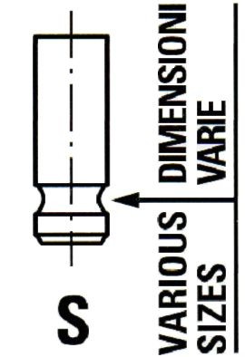 IPSA Βαλβίδα εισαγωγής VL184000 IPSA VL184000 Βαλβίδα εισαγωγής Accord VII Sedan (CM) γνήσια τιμες