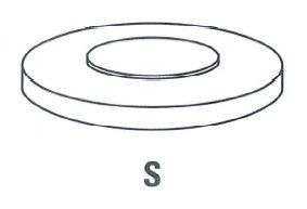 IPSA Pastiglia registro valvole e cappelletti VS023400 IPSA VS023400 Guida / guarnizione / regolazione valvole 460 L (464) originale prezzo