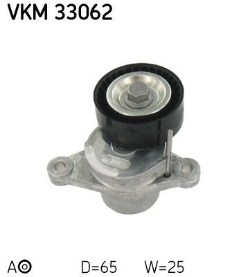 SKF Spännrulle, aggregatrem VKM 33062 Byta Spännrulle Citroën C4 mk2 kostnad SKF VKM 33062
