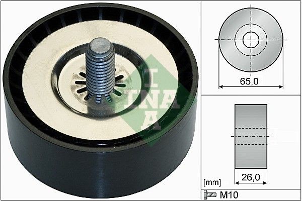INA Galet enrouleur de courroie d'accessoire 532 0736 10 532 0736 10 Déviation poulie de guidage CHEVROLET K2500 INA