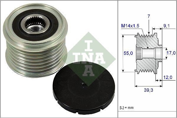INA Dynamopoelie 535 0260 10 Dynamo onderdelen INA LIANA 535 0260 10 goedkoop