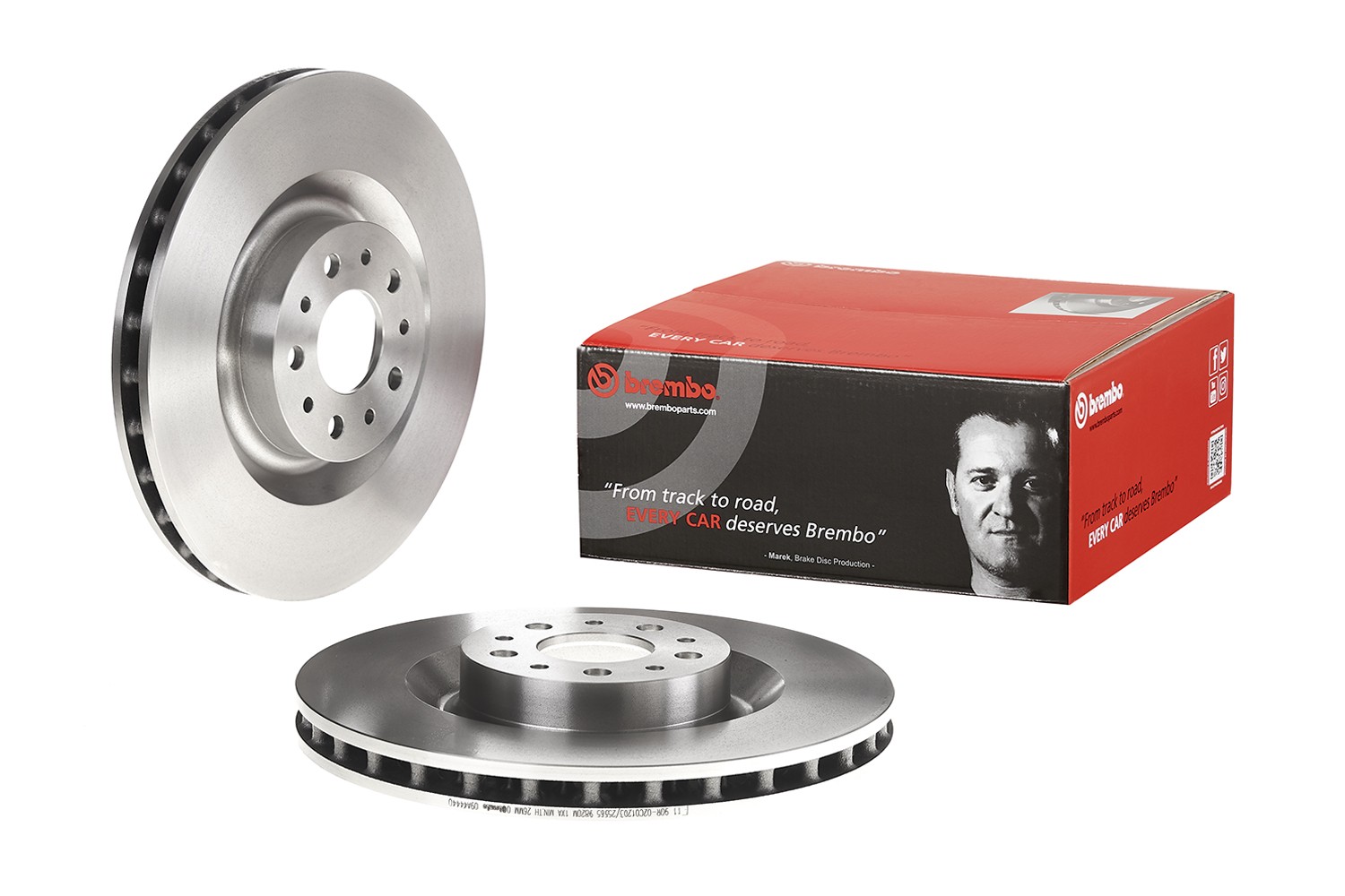 BREMBO Brzdový kotouč 09.A444.40 BREMBO 09.A444.40 Športové brzdové kotúče Opel Combo D Van cena