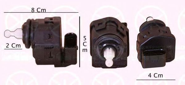 KLOKKERHOLM Inställning, strålkastarinriktning 13 01 09-01 13 01 09-01 KLOKKERHOLM strålkastare motor AUDI 100