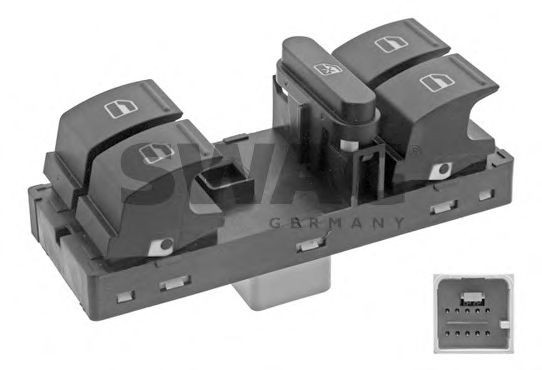 SWAG Window switch 30 93 7489 SEAT ATECA SWAG window switch 30937489