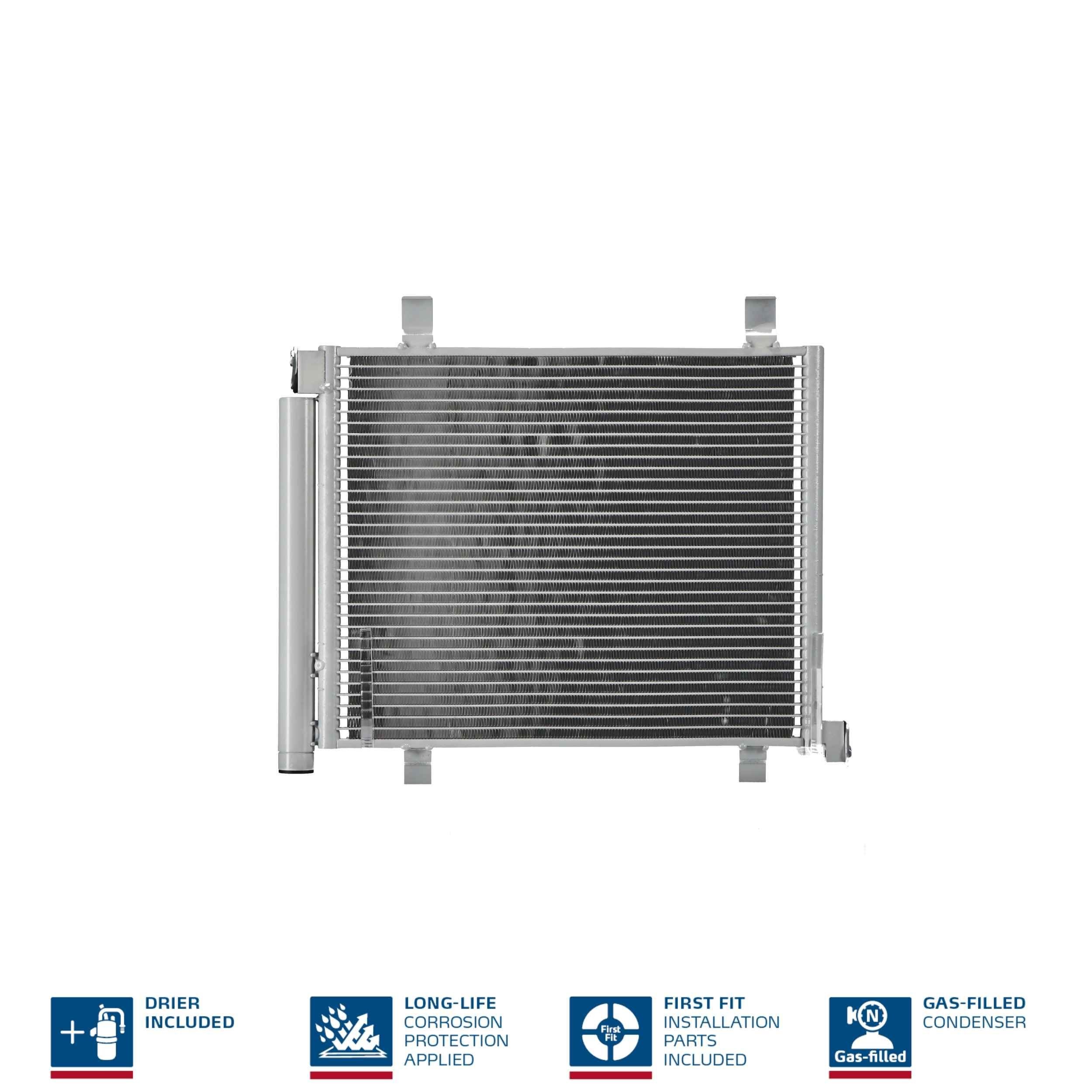 NISSENS Kondensator, klimaanlegg 940254 Radiator AC NISSENS SUPERB 940254 billige