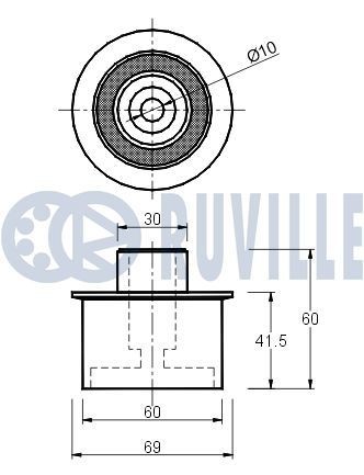 RUVILLE Kit de chaîne de distribution 3454029S 3454029S RUVILLE Jeu de distribution à chaînes Skoda pas cher