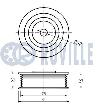 RUVILLE Jakoketjusarja 3458011S Jakoketjusarja RUVILLE
