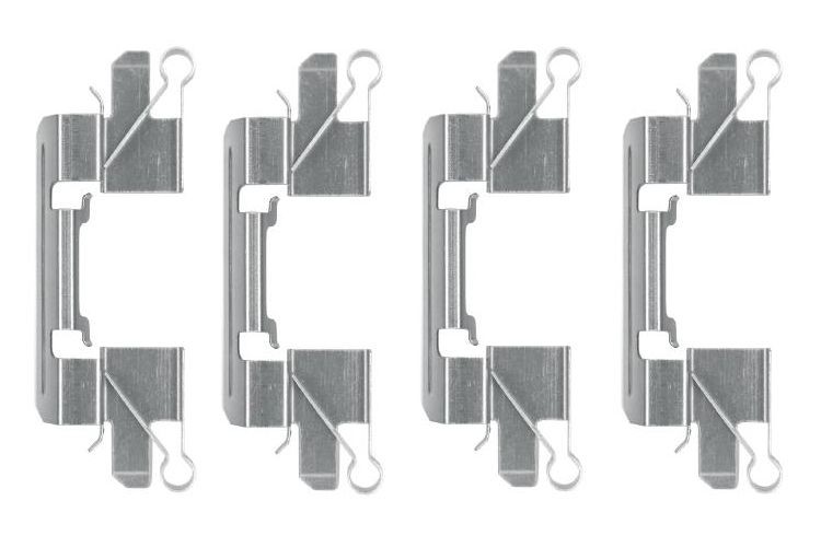 BOSCH Kit d'accessoires, plaquette de frein à disque 1 987 474 477 1 987 474 477 Kit d'accessoires, plaquette de frein à disque NISSAN JUKE BOSCH