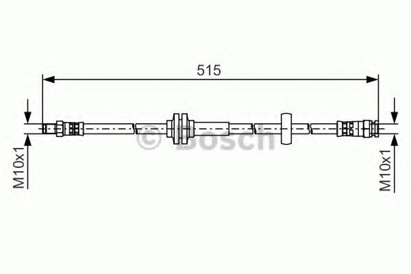 BOSCH Remslang 1 987 481 482 BOSCH 1 987 481 482 originele Remslang Boxer Bus (250) kosten