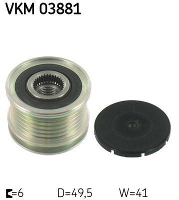 SKF Voľnobeżka alternátora VKM 03881 Remenica alternátora SKF C4 VKM 03881 lacné