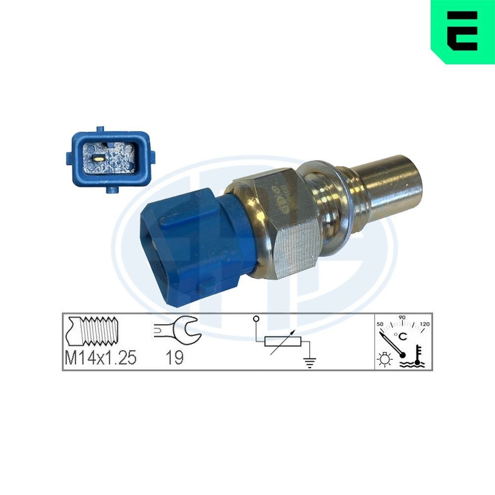 ERA Sensor, temperatura do líquido de refrigeração 330109 330109 Sensor de temperatura do líquido de arrefecimento HYUNDAI i30 ERA