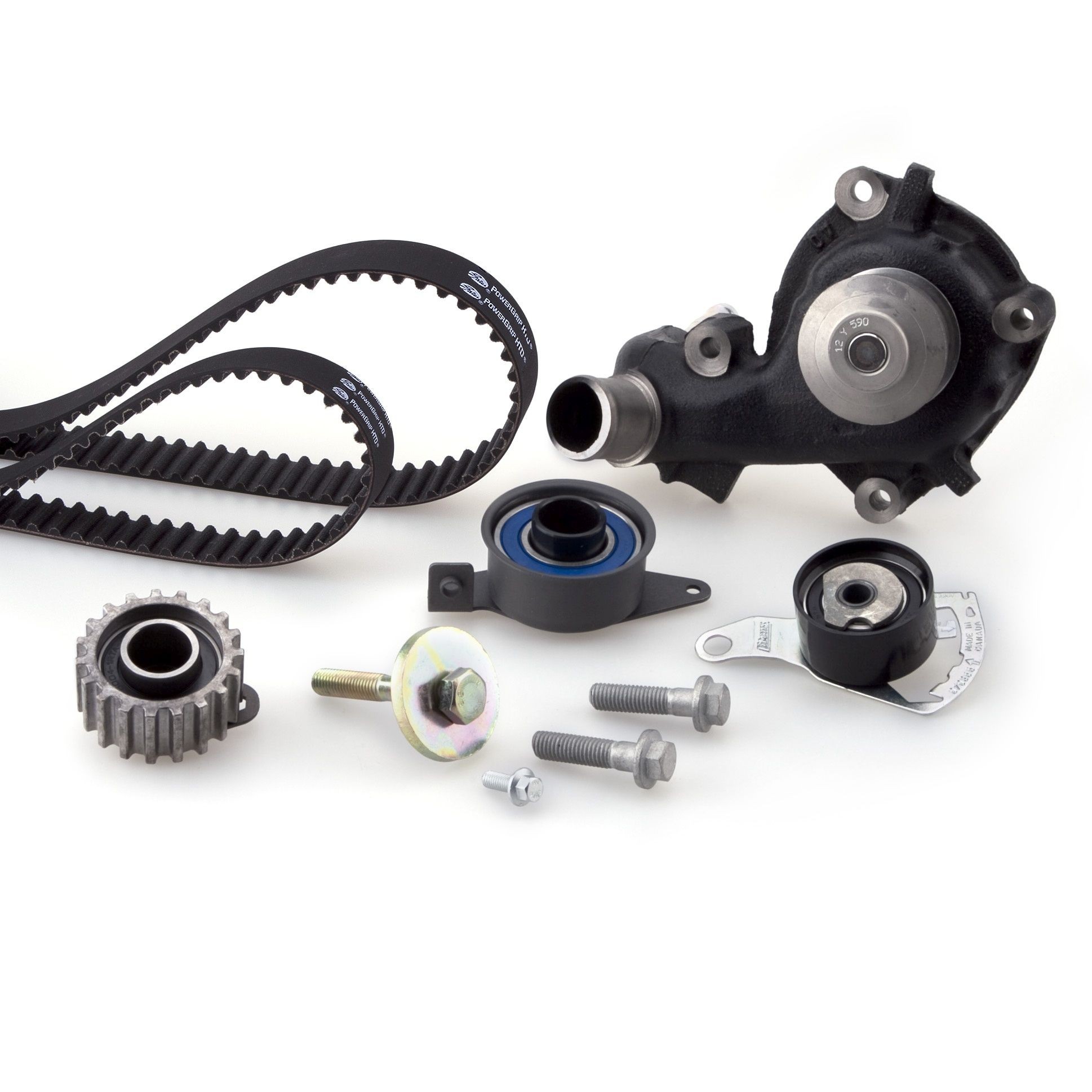 GATES Kit cinghia distribuzione, pompa acqua KP35451XS-3 Kit distribuzione con pompa acqua Ford BFP KP35451XS-3 GATES