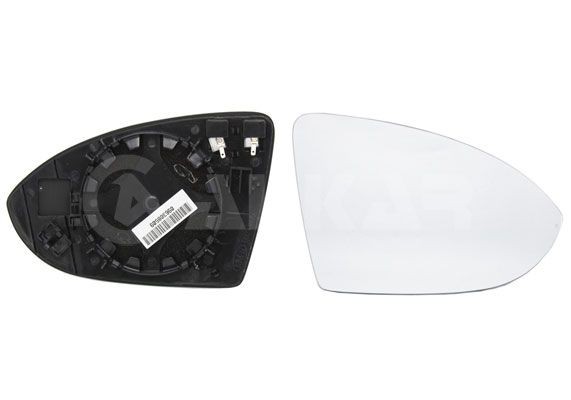 ALKAR Spejlglas, udvendig spejl 6432138 ALKAR 6432138 Sidespejl glas KIA OPTIMA hvad koster