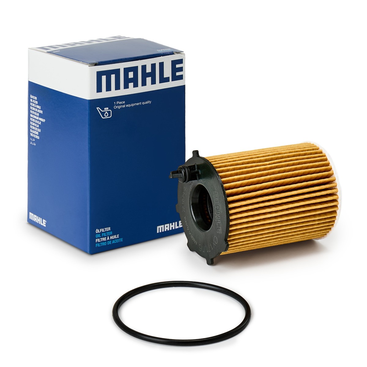 MAHLE Oliefilter OX 171/16D Oliefilter MAHLE Alfa Romeo MITO OX 171/16D