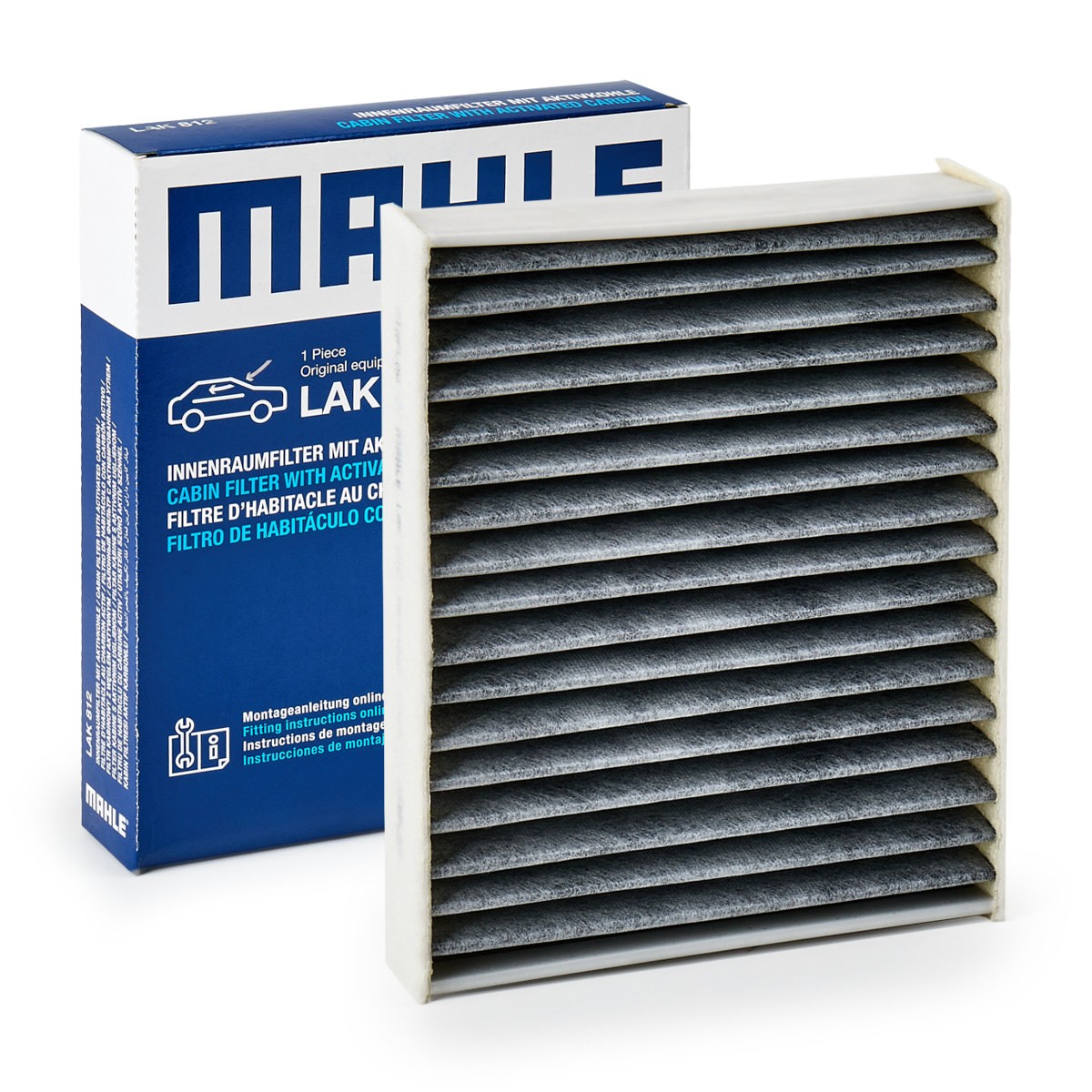 MAHLE Filter vnútorného priestoru LAK 812 Kabínový filter Fiat 372 LAK 812 MAHLE