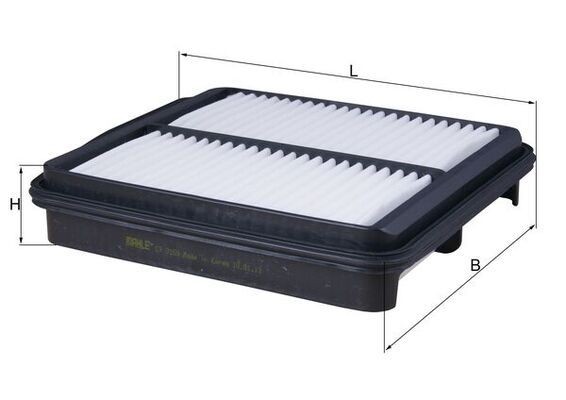 MAHLE Vzduchový filter LX 3159 cena Vzduchový filter GREAT WALL LX 3159 MAHLE