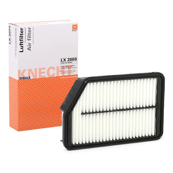 MAHLE Air filter LX 2869 MAHLE LX 2869 KIA Cerato Hatchback (TD) air filters replacement