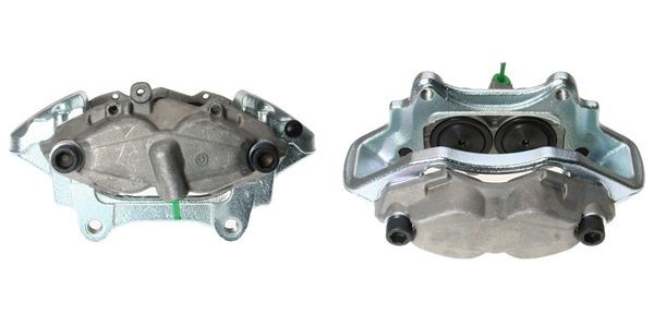 BUDWEG CALIPER Bremsekaliber 344458 BUDWEG CALIPER 344458 Bremsekaliber