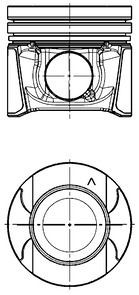 KOLBENSCHMIDT Stempel 97504620 KOLBENSCHMIDT 97504620 Motor stempel Fiat TEMPRA originale