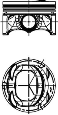 KOLBENSCHMIDT Stempel 40477600 KOLBENSCHMIDT 40477600 Motor stempel HONDA FR-V hva koster