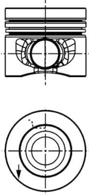 KOLBENSCHMIDT Πιστόνι 40353600 KOLBENSCHMIDT 40353600 Πιστόνι