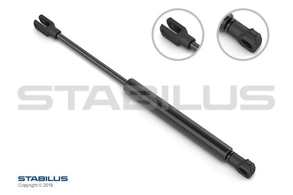 STABILUS Gasdemper, Achterruit 3246YB Gasveer achterklep Jaguar X260 3246YB STABILUS