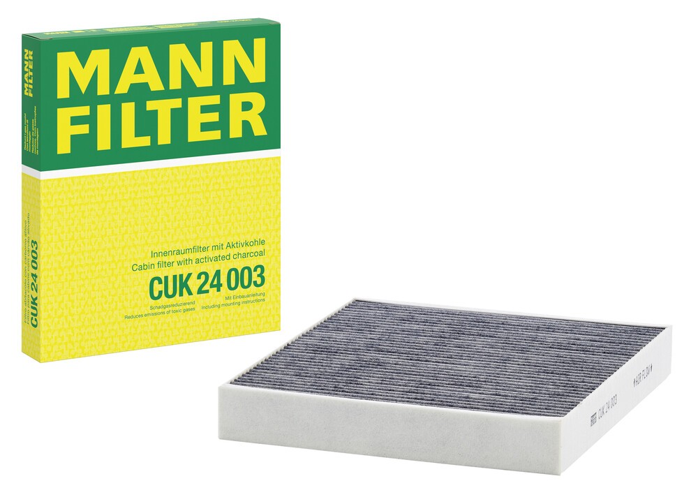 MANN-FILTER Filtrs, Salona telpas gaiss CUK 24 003 MANN-FILTER CUK 24 003 Filtrs, Salona telpas gaiss CHEVROLET Chevy C1 Hatchback 1.4 60 ZS 2001